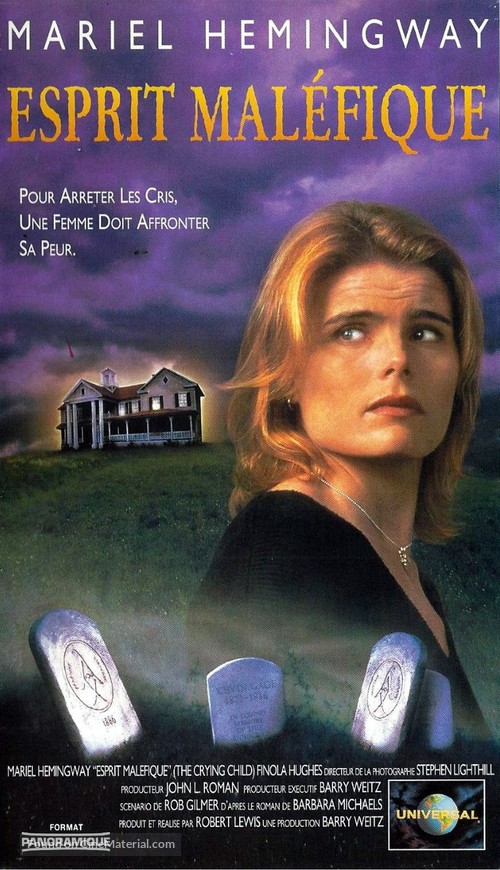 The Crying Child - French VHS movie cover