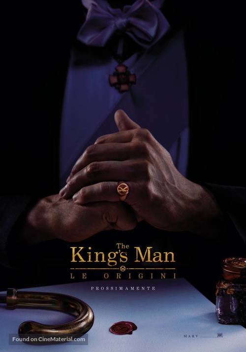 The King&#039;s Man - Italian Movie Poster