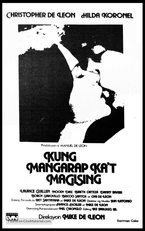 Kung mangarap ka&#039;t magising - Philippine poster