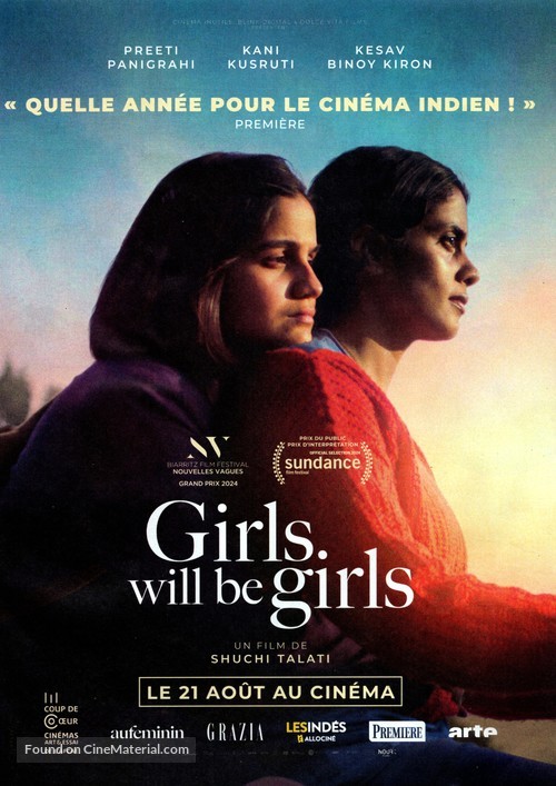 Girls Will Be Girls - French Movie Poster