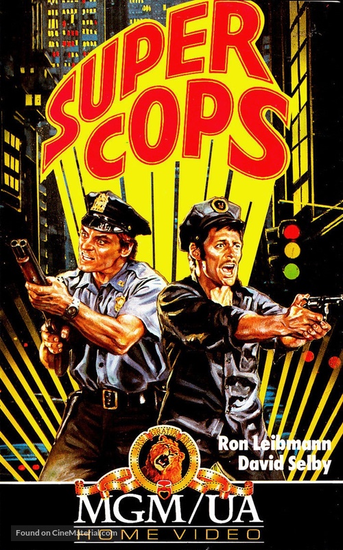 The Super Cops - German VHS movie cover