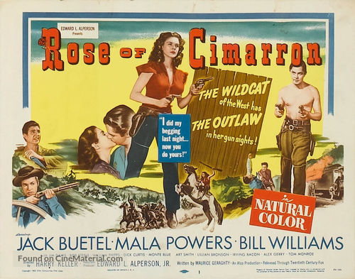 Rose of Cimarron - Movie Poster