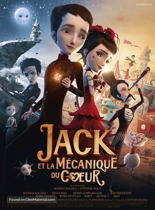 Jack et la m&eacute;canique du coeur - French Movie Poster