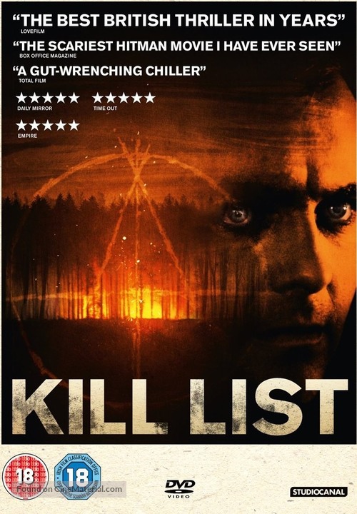 Kill List - British DVD movie cover