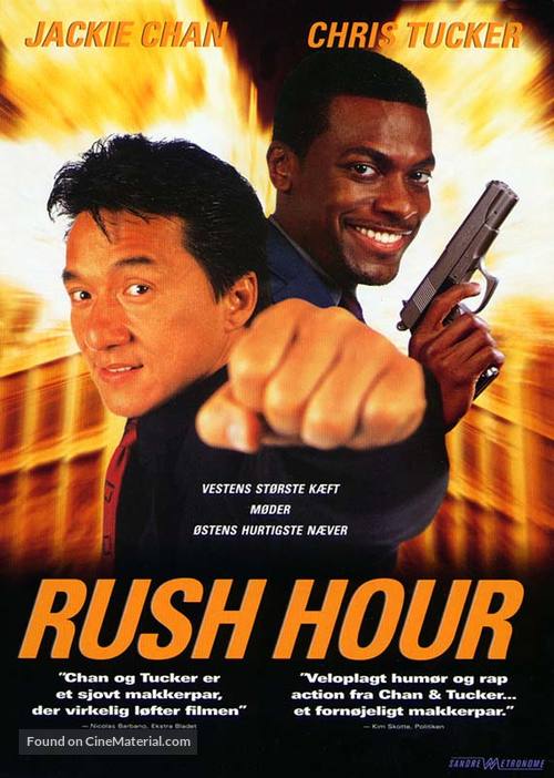 Rush Hour - Swedish DVD movie cover