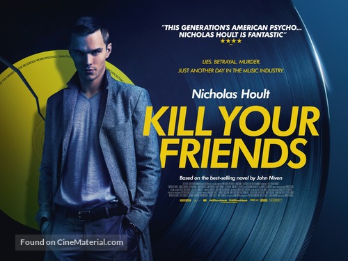 Kill Your Friends - British Movie Poster