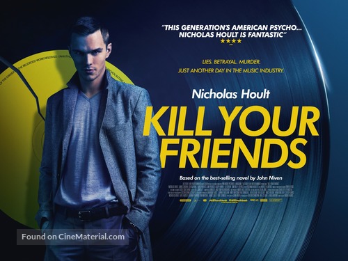 Kill Your Friends - British Movie Poster