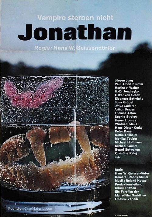 Jonathan - German Movie Poster