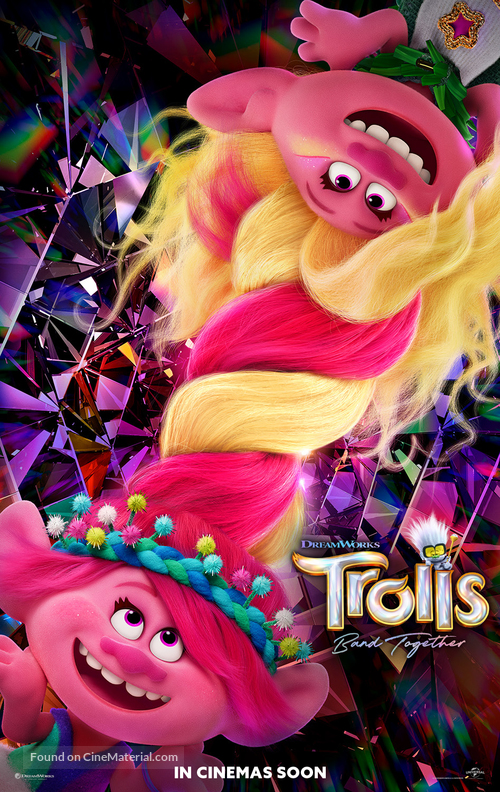 Trolls Band Together - Irish Movie Poster