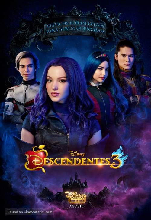 Descendants 3 - Brazilian Movie Poster