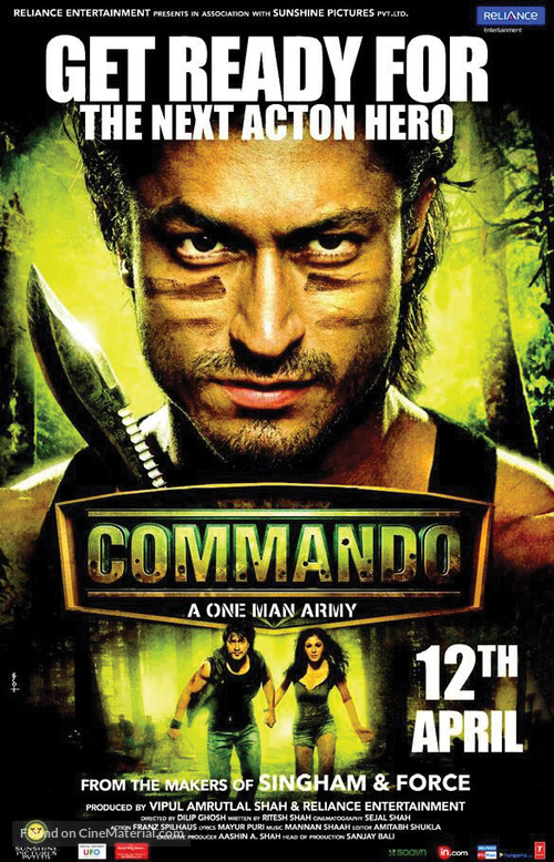 Commando - Indian Movie Poster