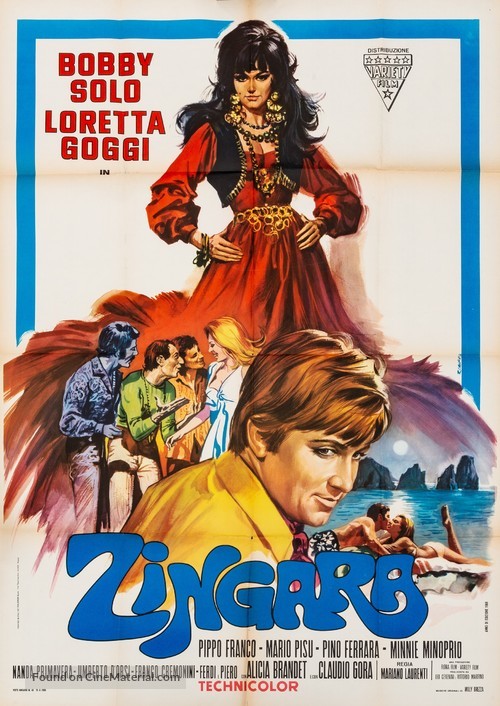 Zingara - Italian Movie Poster
