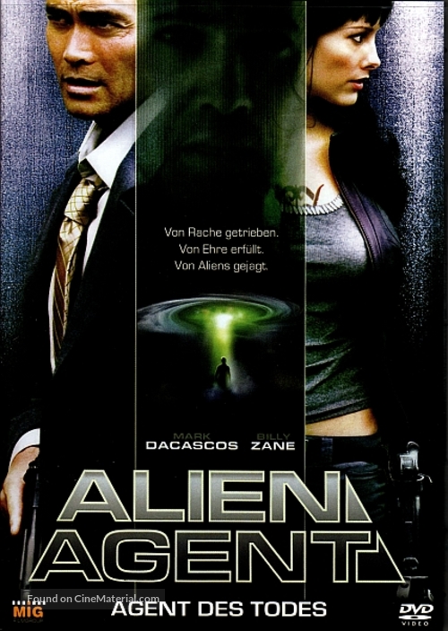 Alien Agent - German Movie Cover