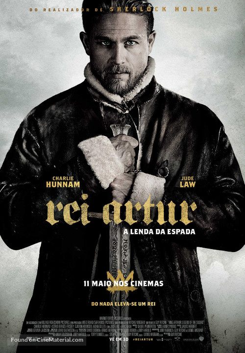 King Arthur: Legend of the Sword - Portuguese Movie Poster