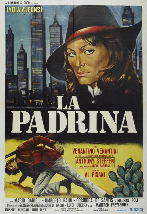 La padrina - Italian Movie Poster