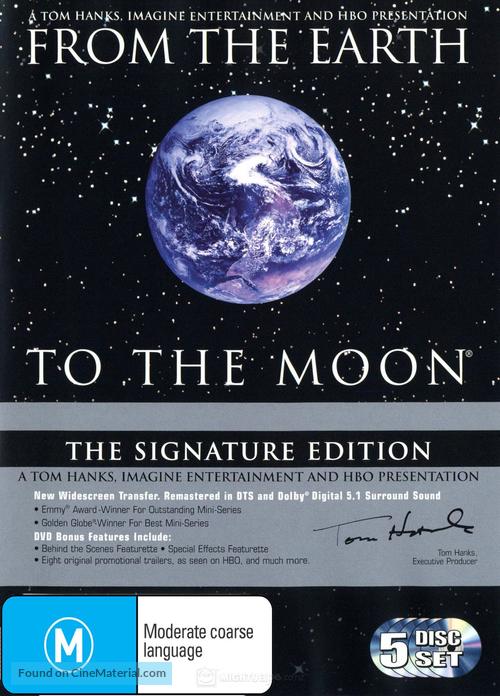 &quot;From the Earth to the Moon&quot; - Australian DVD movie cover