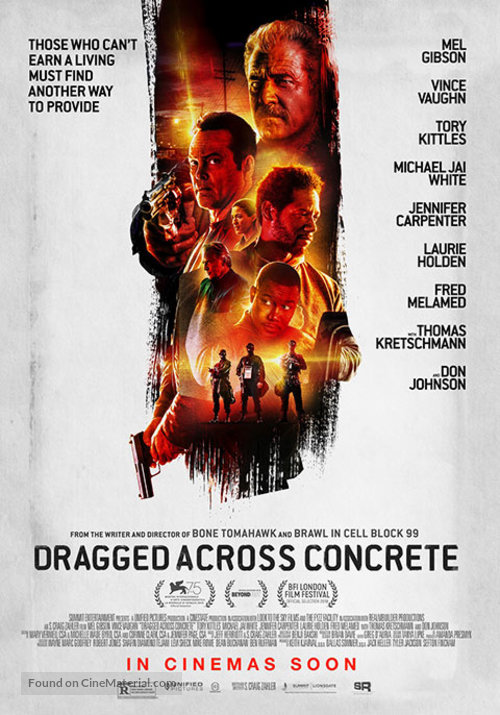 Dragged Across Concrete -  Movie Poster