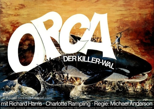 Orca - German Movie Poster