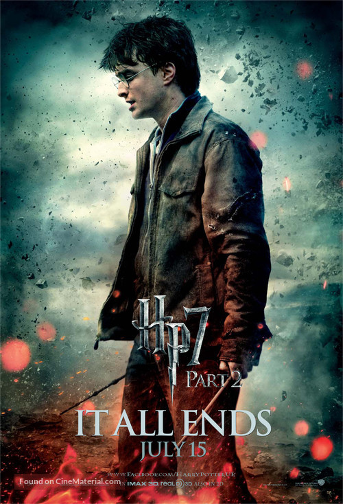 Harry Potter and the Deathly Hallows - Part 2 - British Movie Poster