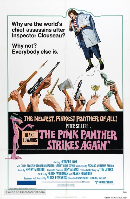 The Pink Panther Strikes Again - Movie Poster