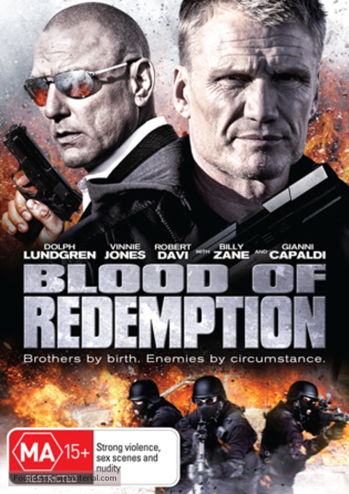Blood of Redemption - Australian DVD movie cover