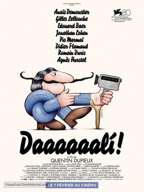 Daaaaaali! - French Movie Poster