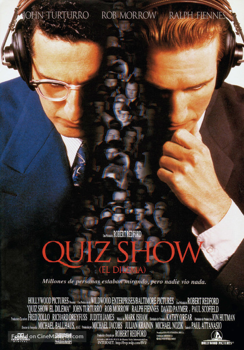 Quiz Show - Spanish Movie Poster