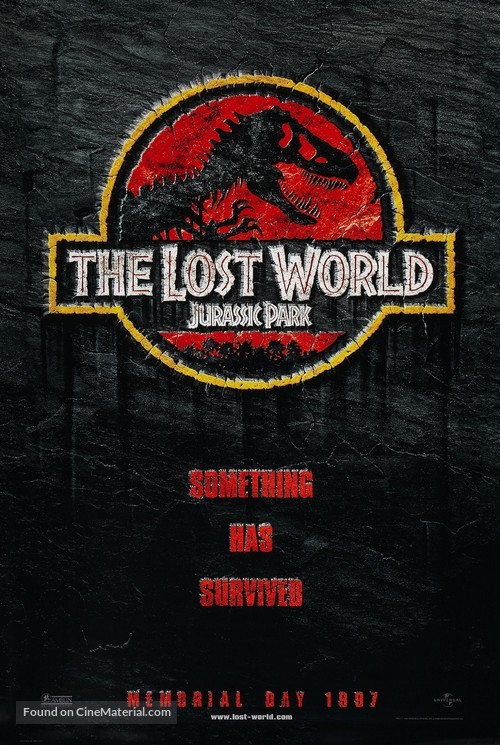 The Lost World: Jurassic Park - Advance movie poster