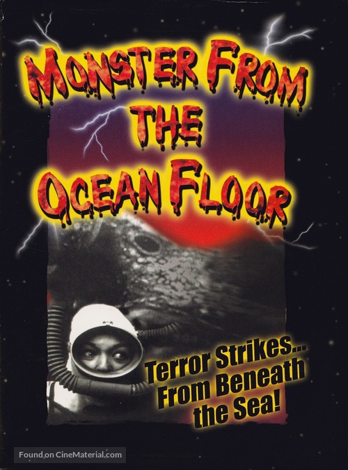 Monster from the Ocean Floor - DVD movie cover