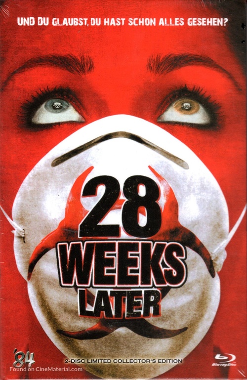 28 Weeks Later - German Blu-Ray movie cover