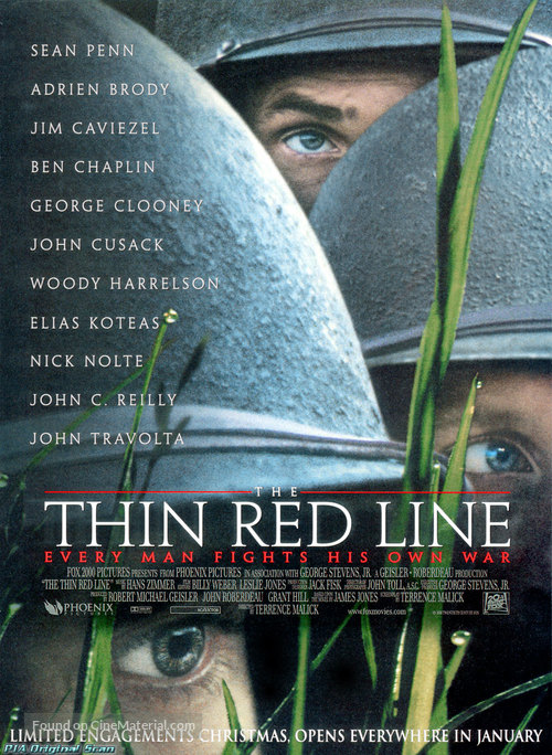 The Thin Red Line - Movie Poster