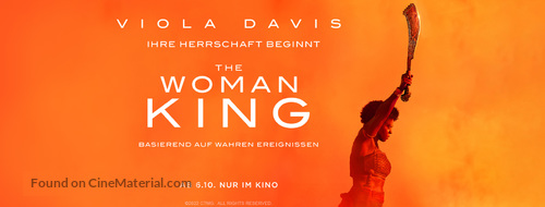 The Woman King - German Movie Poster