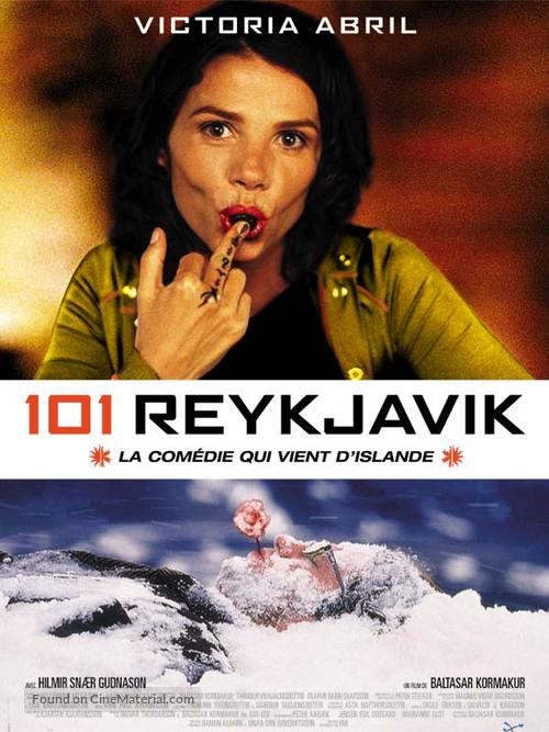 101 Reykjav&iacute;k - French Movie Poster