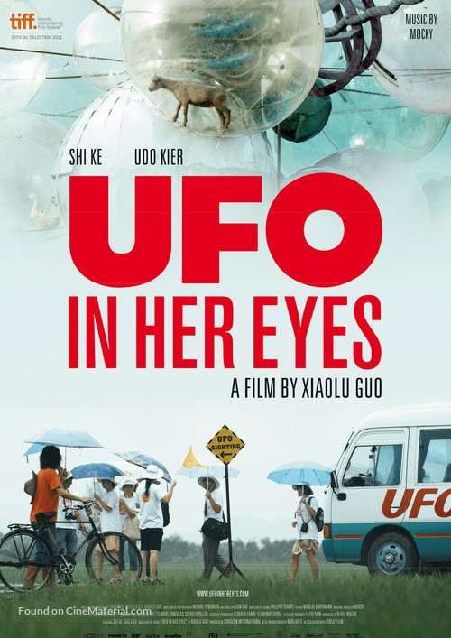 UFO in Her Eyes - German Movie Poster