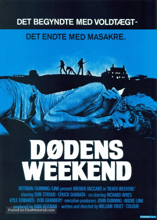 Death Weekend - Danish Movie Poster