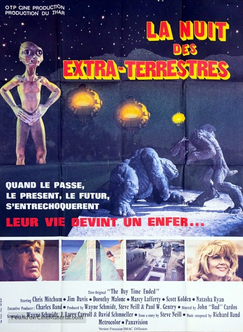 The Day Time Ended - French Movie Poster