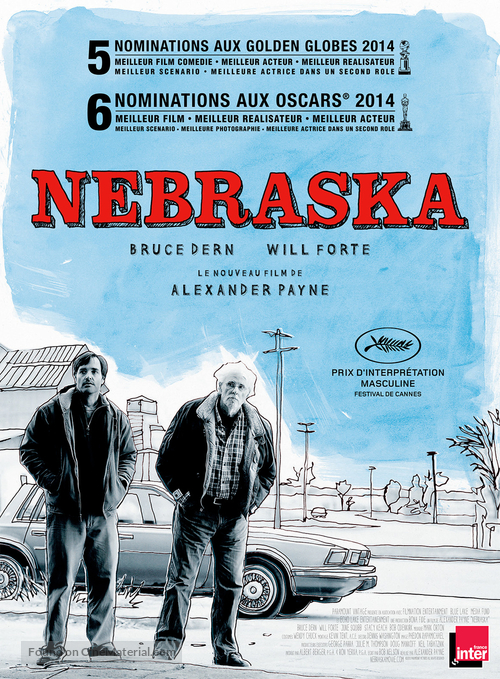 Nebraska - French Movie Poster