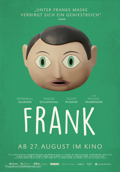 Frank - German Movie Poster