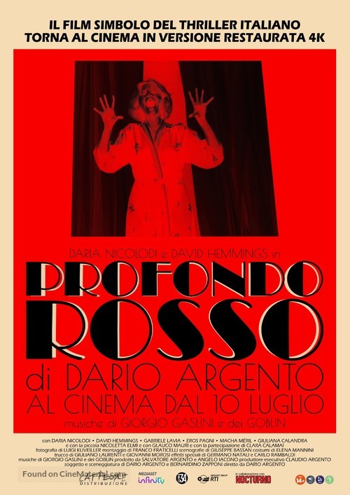 Profondo rosso - Italian Movie Poster