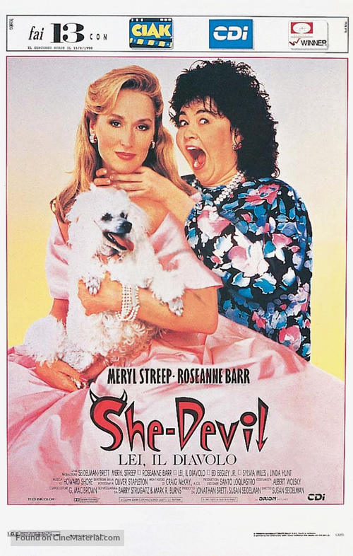 She-Devil - Italian Movie Poster