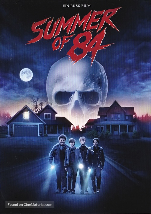 Summer of 84 - German DVD movie cover