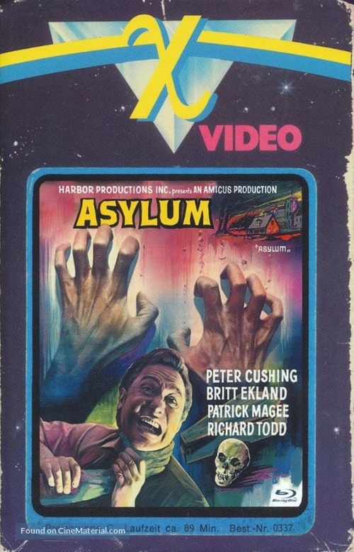 Asylum - German Blu-Ray movie cover