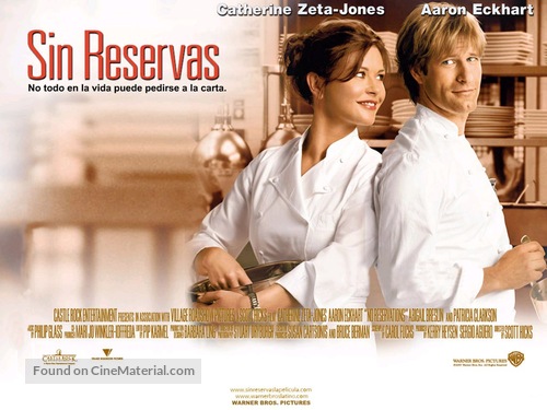 No Reservations - Spanish Movie Poster