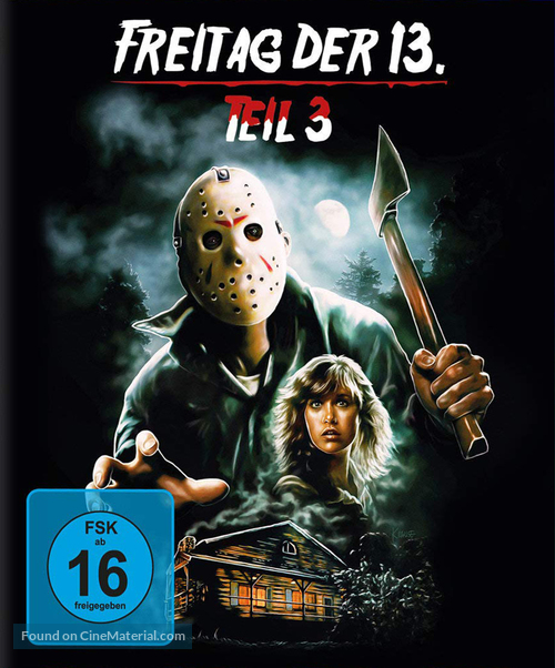 Friday the 13th Part III - German Movie Cover