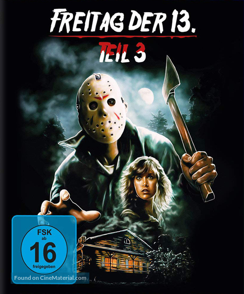 Friday the 13th Part III - German Movie Cover