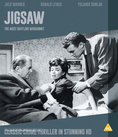 Jigsaw - British Blu-Ray movie cover