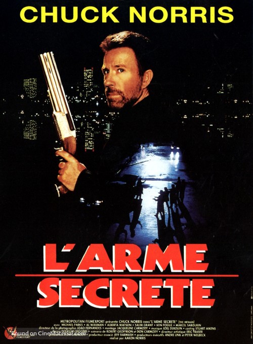 The Hitman - French Movie Poster