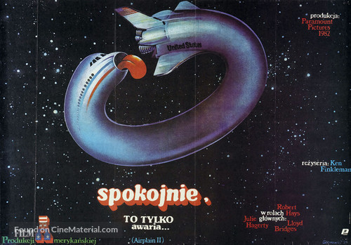 Airplane II: The Sequel - Polish Movie Poster