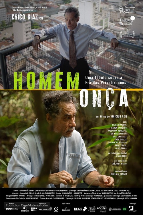 Homem On&ccedil;a - Brazilian Movie Poster