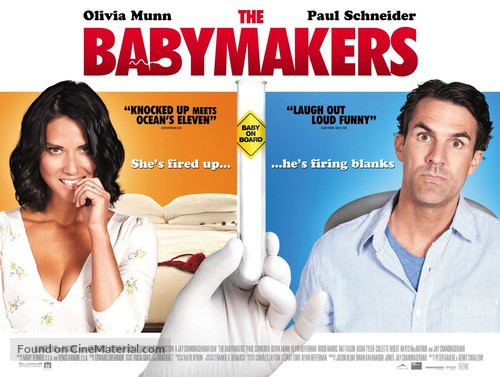 The Babymakers - British Movie Poster